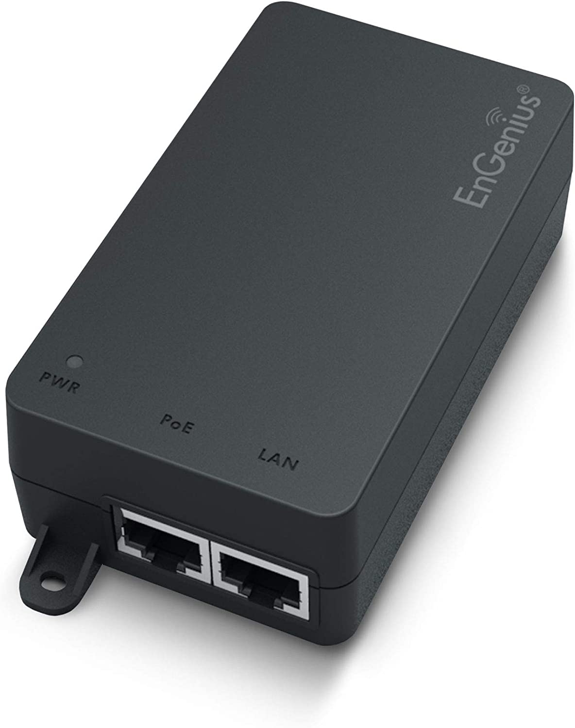 EnGenius Technologies 802.3at/af Gigabit PoE+ Injector Features up to 30 Watts of Output Power for Distances up to 100M, Plug-n-Play, Auto Detects Power (EPA5006GAT)