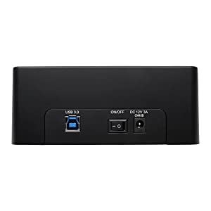 Tripp Lite USB 3.0 SuperSpeed to Dual SATA External Hard Drive Docking Station with Cloning for 2.5in or 3.5in HDD(U339-002) 2.5"/3.5" HDD Dual