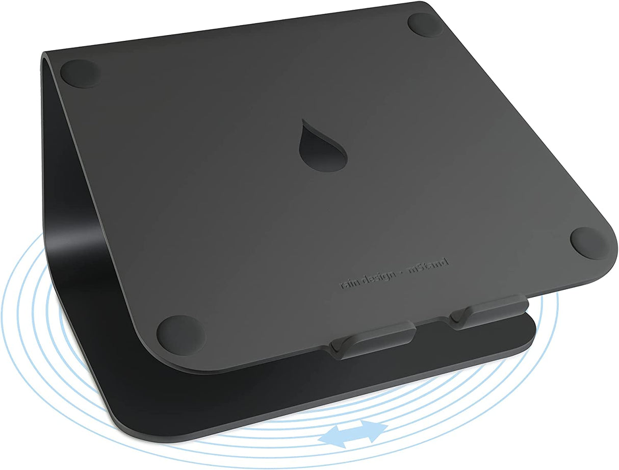 Rain Design 10076 mStand360 Laptop Stand (Black) mStand360 Black