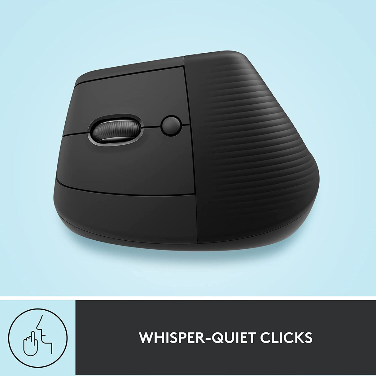 Bl Left-Handed, Wireless, Ergonomic – Logitech Lift Left Mouse, Vertical