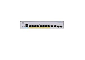 Cisco Business CBS250-8FP-E-2G Smart Switch | 8 Port GE | Full PoE | Ext PS | 2x1G Combo | Limited Lifetime Protection (CBS250-8FP-E-2G-NA) 8-port GE / PoE+ / 120W / 2 x GE uplinks / External Power Supplier Switch