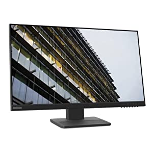 Lenovo ThinkVision E24-29 23.8" Full HD WLED LCD Monitor - 16:9 - Raven Black - 24" Class - Vertical Alignment (VA) - 1920 x 1080-16.7 Million Colors - 250 Nit - 4 ms - 60 Hz Refresh Rate