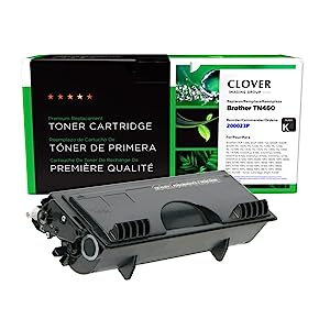 Clover imaging group Clover Remanufactured Toner Cartridge Replacement for Brother TN460 | Black | High Yield Black 6,000