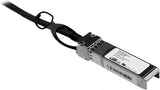 StarTech.com Cisco SFP-H10GB-CU1M Compatible 1m 10G SFP+ to SFP+ Direct Attach Cable Twinax - 10GbE SFP+ Copper DAC 10Gbps Low Power Passive Transceiver Module DAC Firepower ASR920 (SFPCMM1M) 3 ft / 1m