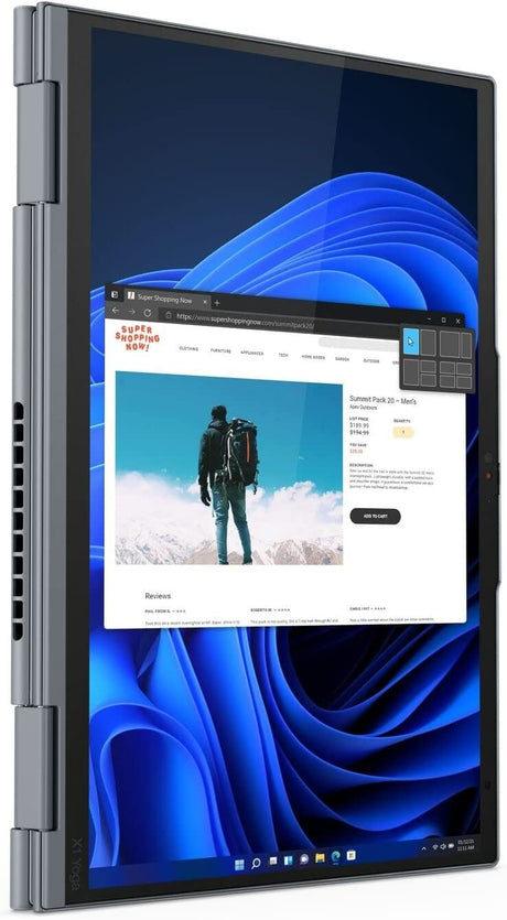 Lenovo ThinkPad X1 Yoga Gen 7 Intel Core i7-1270P, 14" WUXGA (1920x1200) IPS, Touchscreen, 400 nits, 16 GB RAM, 1TB SSD, Backlit KYB Fingerprint Reader, Windows Pro