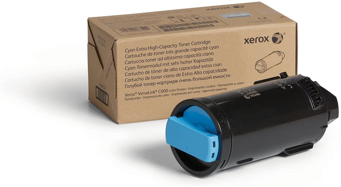 Xerox VersaLink C600 Cyan Extra High Capacity Toner-Cartridge (16,800 Pages) - 106R03916