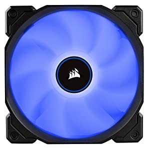 CORSAIR AF120 LED Low Noise Cooling Fan Single Pack - Blue Cooling CO-9050081-WW Blue AF120 Single