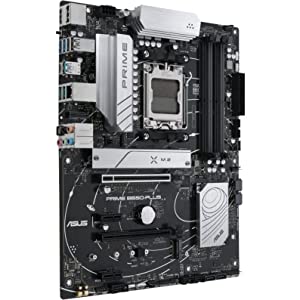 ASUS Prime B650-PLUS AMD B650(Ryzen 7000) ATX Motherboard(DDR5,PCIe 5.0 M.2,2.5Gb Ethernet,DisplayPort,HDMI®, USB 3.2 Gen 2 Type-C®, Front USB 3.2 Gen 1 Type-C®, BIOS Flashback™, USB4® Support)