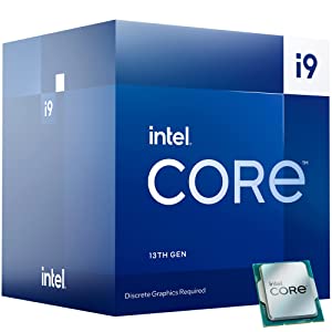 Intel Core i9-13900F Desktop Processor 24 cores (8 P-cores + 16 E-cores) 36MB Cache, up to 5.6 GHz