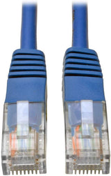 Tripp Lite Cat5e 350MHz Molded Patch Cable (RJ45 M/M) - Blue, 5-ft.(N002-005-BL) 5 feet Blue
