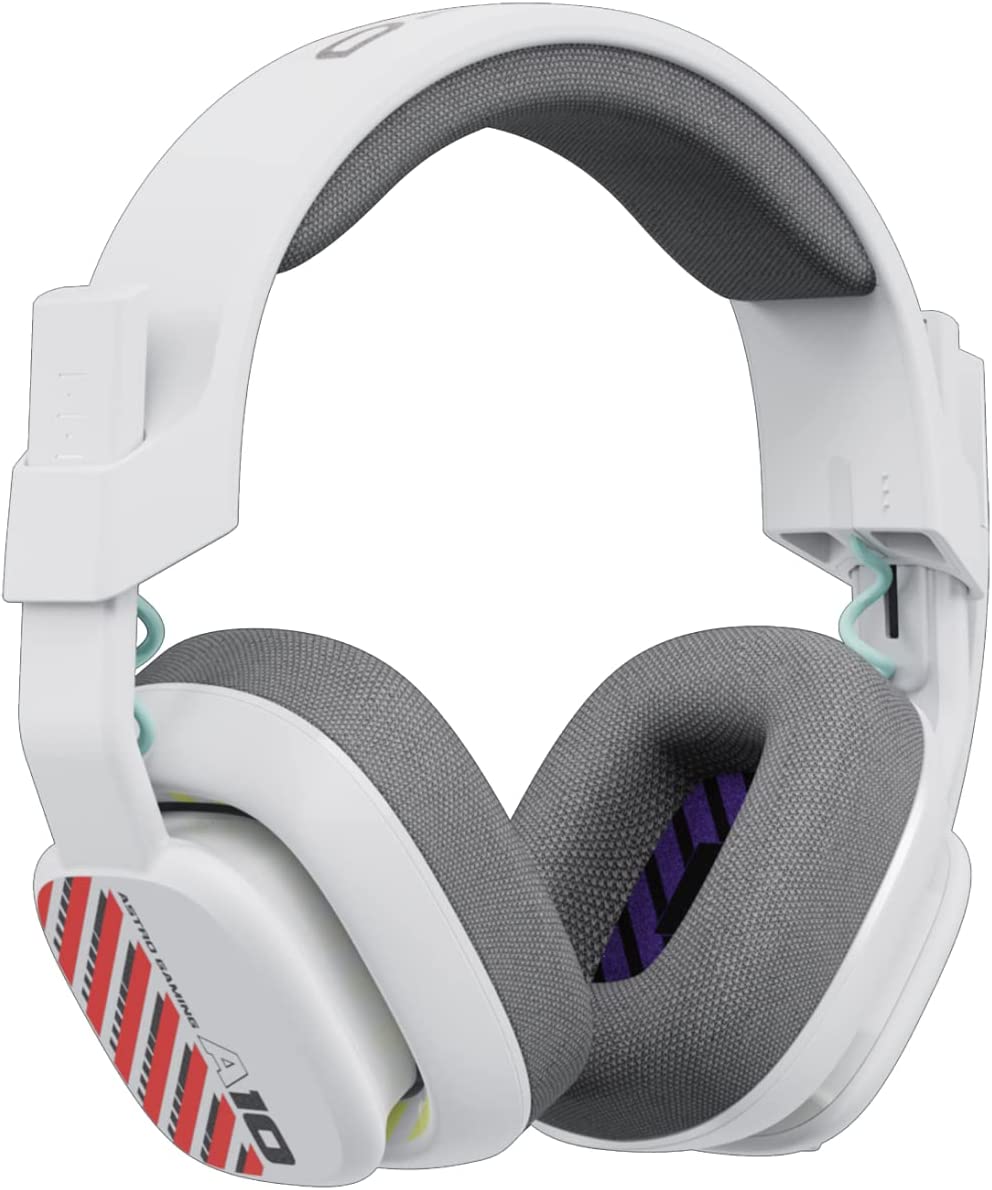 Astro gaming Astro A10 Gaming Headset Gen 2 Wired Headset - Over-Ear Gaming Headphones with flip-to-Mute Microphone, 32 mm Drivers, for Playstation 5/ 4, Nintendo Switch, PC, Mac - White White Gen 2 Playstation/PC Headset Only