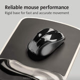 Kensington Duo Gel Mouse Pad with Wrist Rest - Gray (K62399US), Grey Grey Mouse Pad