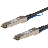 StarTech.com Cisco QSFP-H40G-CU3M Compatible 3m 40G QSFP+ to QSFP+ DAC Twinax - 40GbE QSFP+ Copper DAC 40 Gbps Low Power Passive Transceiver Module DAC Firepower C9200 (QSFPH40GCU3M) 9.8 ft (3 m)