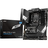 MSI PRO Z790-A WiFi ProSeries Motherboard (Supports 12th/13th Gen Intel Processors, LGA 1700, DDR5, PCIe 5.0, M.2, 2.5Gbps LAN, USB 3.2 Gen2, Wi-Fi 6E, ATX)