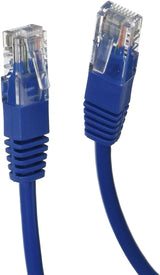 Tripp Lite Cat5e 350MHz Molded Patch Cable (RJ45 M/M) - Blue, 15-ft.(N002-015-BL) 15 feet Blue