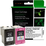 Clover imaging group Clover Remanufactured High Yield Ink Cartridges Replacement for HP 67XL | Black &amp; Tri-Color 2 Pack XL