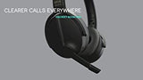 EPOS | SENNHEISER Adapt 563 (1000208) - Dual-Sided, Dual-Connectivity, Wireless, Bluetooth, Active Noise Canceling On-Ear Headset | Discreet Foldable Boom Mic | UC Optimized (Black)