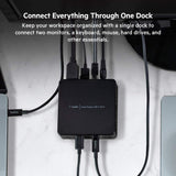 Belkin USB C Docking Station, USB-C Hub with Dual Display HDMI, USB A, USB C, Gigabit Ethernet, 3.5mm Audio, 85W PD Power Delivery for MacBook, Pro, Air, XPS, ChromeBook and Other USB C Enabled Laptop Dual Display Docking Station