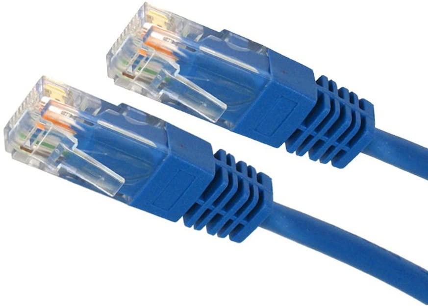 Tripp Lite Cat5e 350MHz Molded Patch Cable (RJ45 M/M) - Blue, 10-ft.(N002-010-BL) 10 feet Blue