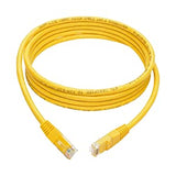 Tripp Lite Cat6 Cat5e Gigabit Molded Patch Cable RJ45 M/M 550MHz, 7 ft., Yellow 7 ft. Yellow