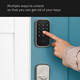 Yale Assure Lock 2 Keypad with Wi-Fi in Black Suede Black Keyed Keypad Wi-Fi