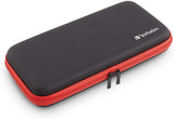 Ctadigital Carrying Case for use with Nintendo Switch and Nintendo Switch Lite consoles – Black/Red Carry Case Black/Red
