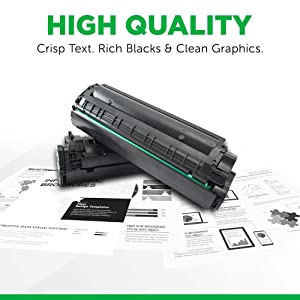 Clover imaging group Clover Remanufactured Toner Cartridge Replacement for HP CE505X | Black | Extended Yield
