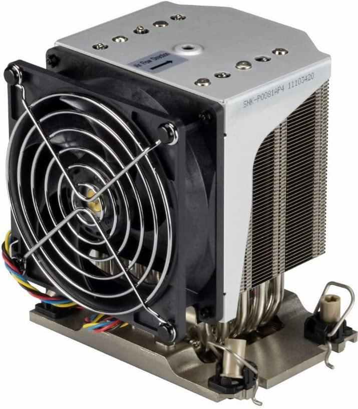 Supermicro 255470 Fan Snk-p0081ap4 4u Active Cpu Hs For Extreme X12 Up Workstation