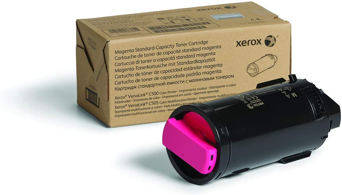 Xerox VersaLink C500 /C505 Magenta Standard Capacity Toner-Cartridge (2,400 pages) - 106R03860