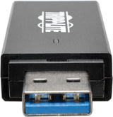 Tripp Lite USB 3.0 SuperSpeed SD/Micro SD Adapter, Memory Card Media Reader 5 Gbps (U352-000-SD) , black SDXC/SDHC