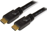 StarTech.com 50 ft High Speed HDMI Cable M/M - 4K @ 30Hz - No Signal Booster Required - HDMI to HDMI - Audio/Video - Gold-Plated (HDMM50) 50 ft / 15m HDMI Cable