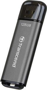 Transcend 128GB JetFlash 920 USB 3.2 Gen 1 Flash Drive TS128GJF920 128GB Grey