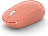 Microsoft Bluetooth Mouse - Peach. Comfortable design, Right/Left Hand Use, 4-Way Scroll Wheel, Wireless Bluetooth Mouse for PC/Laptop/Desktop, works with for Mac/Windows Computers