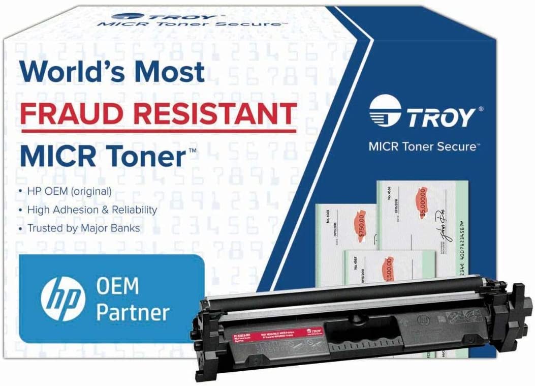 TROY 02-82029-001 High Yield MICR Toner Cartridge for M203, M227 Printers OEM