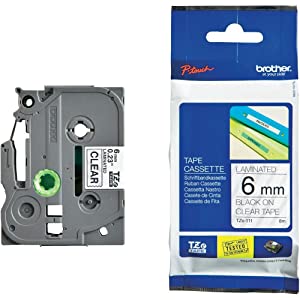 Brother Label Tape Cartridge, 26-1/5ftx0.23in