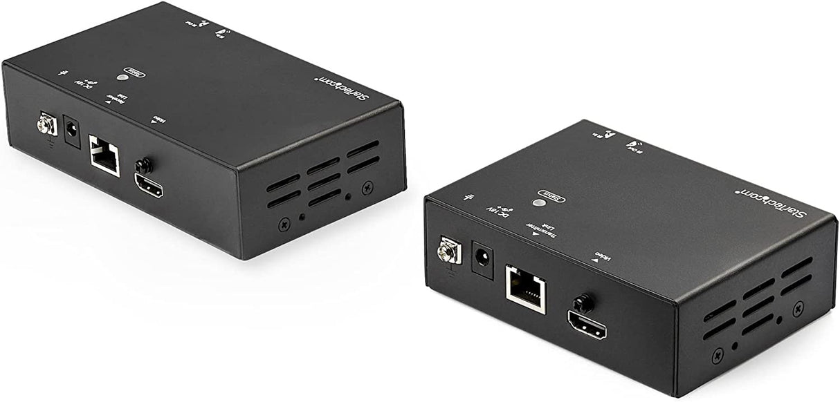StarTech.com HDMI Over CAT5e / CAT6 Extender - Power Over Cable - 4K 60Hz Up to 70m / 230 ft - 1080p 60Hz up to 100m / 328 ft (ST121HDBT20L)
