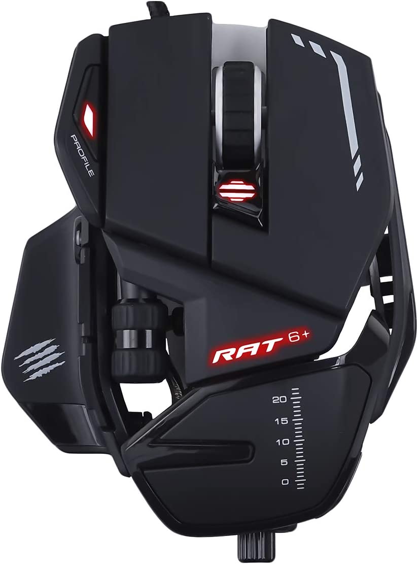 Mad Catz The Authentic R.A.T. 6+ Optical Gaming Mouse