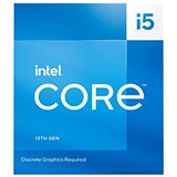 Intel Core i5-13400F Desktop Processor 10 cores (6 P-cores + 4 E-cores) 20MB Cache, up to 4.6 GHz