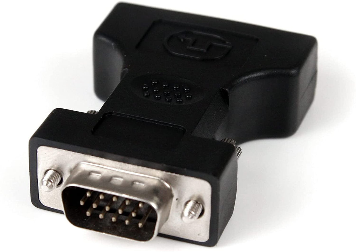 StarTech.com DVI-I to VGA Cable Adapter - Black - F / M - DVI I to VGA Adapter for Your VGA Monitor or Display (DVIVGAFMBK) Black DVI Female to VGA Male