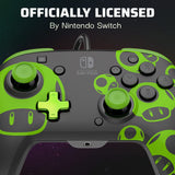 PDP REMATCH Wired Controller for Nintendo Switch/ Lite/ OLED - 1-UP Glow in the Dark