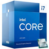 Intel Core i7-13700F Desktop Processor 16 cores (8 P-cores + 8 E-cores) 30MB Cache, up to 5.2 GHz