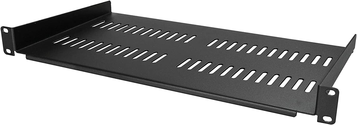 StarTech.com 1U Server Rack Shelf - Universal Vented Rack Mount Cantil ...