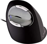 Evoluent VerticalMouse (The Original Brand Since 2002) VMDM Regular Size, Right Hand Ergonomic Mouse, Wired Regular Wired