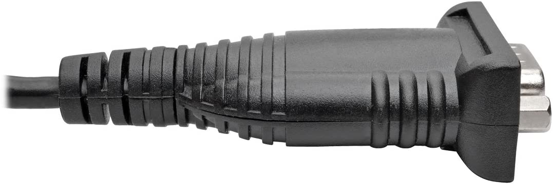 Tripp Lite 6ft 2-Port USB to DB9/ RS 232 Serial Adapter Cable FTDI, COM Retention M/M 6' (U209-006-2) USB-A to 2x DB9 (M/M)