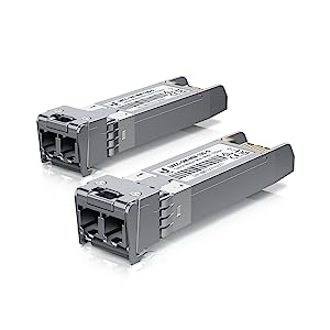 Ubiquiti networks Ubiquiti U Fiber 10 Gbps Multi-Mode Optical Fiber Transceiver Module, 20 Pack (10 Pairs), UACC-OM-MM-10G-D-20