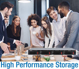 BUFFALO TeraStation 5420RN Rackmount NAS 48TB (4x12TB) with HDD NAS Hard Drives Included 10GbE / 4 Bay/RAID/iSCSI/NAS/Storage Server/NAS Server/NAS Storage/Network Storage/File Server 48 TB