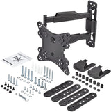 StarTech.com Full Motion TV Wall Mount - 32-55 inch (77lb/35kg) VESA Displays - Low Profile Universal Flat Screen TV Wall Mount - Heavy Duty Adjustable Tilt/Swivel Articulating Arm Bracket (FPWARTB1M) Full-Motion 15.7" x 15.7" x 24"