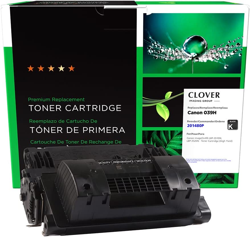 Clover imaging group Clover Remanufactured Toner Cartridge Replacement for Canon 039H High Yield | Black
