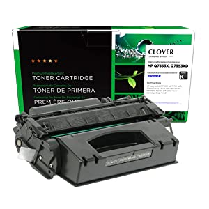 Clover imaging group Clover Remanufactured Toner Cartridge for HP 53X Q7553X | Black