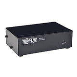 Tripp Lite 2-Port VGA Splitter with Signal Booster High Resolution Video, 350MHz, 2048x1536 (HD15 M/2xF)(B114-002-R) 2 Port VGA